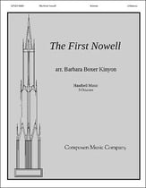 The First Nowell Handbell sheet music cover